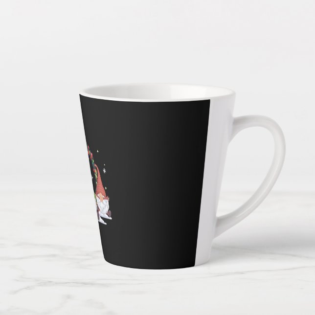 3 Weihnachtsgnomen Milchtasse (Rechts)