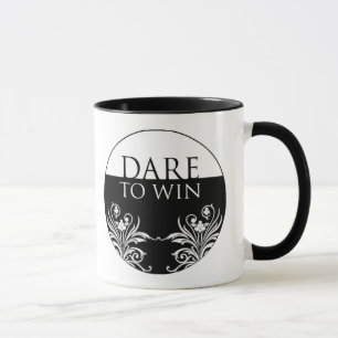 3 Wort Zitat-Herausforderung zur Tasse