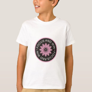 3 Wort-Zitate ~Focus und Gewinn ~motivational T-Shirt