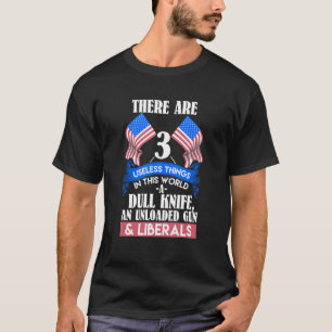 3 Zwecklose Dinge Politisches Shirt