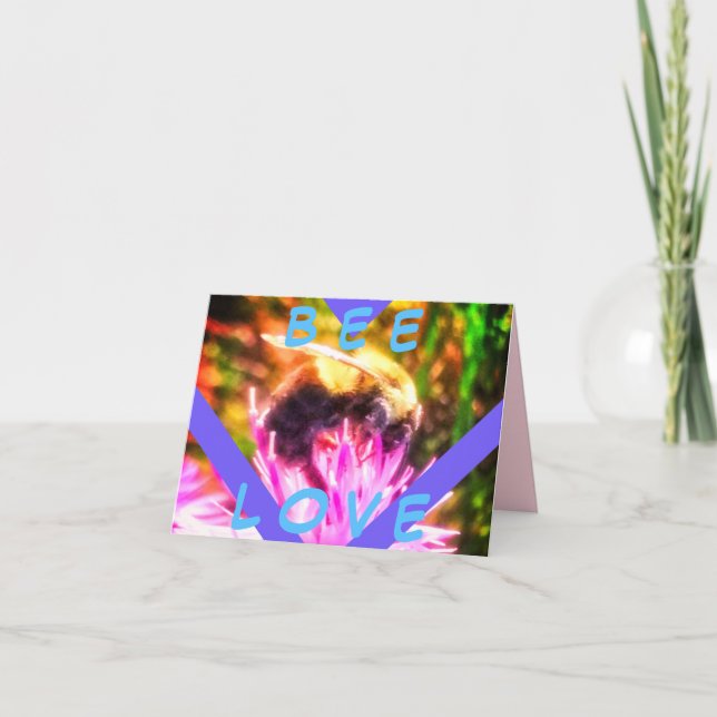 3BEE LOVE PETITE CARTE DE GRÂCE (Devant)