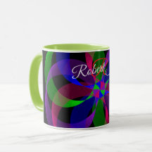 3D 2D geometrische Hybrid-Kaffeetasse