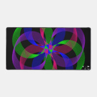 3D 2D Hybrid geometrische Maus Pad Mat