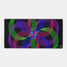 3D 2D Hybrid geometrische Maus Pad Mat Schreibtischunterlage