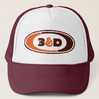 3d A&W Logo-Hut Truckerkappe