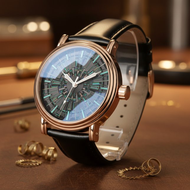 3D Abstracte Moderne Uhr (Von Creator hochgeladen)