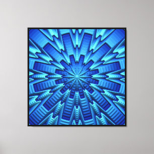 3D Abstrakt Art. 1A Leinwanddruck