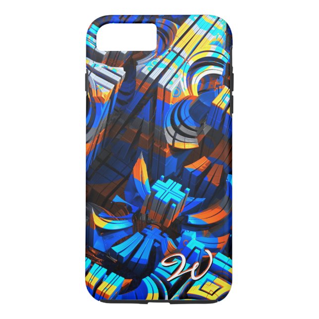 3D Abstrakt Art. 23 Case-Mate iPhone Hülle (Rückseite)