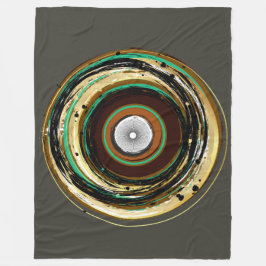 3D ABSTRAKT Fleece Blanket