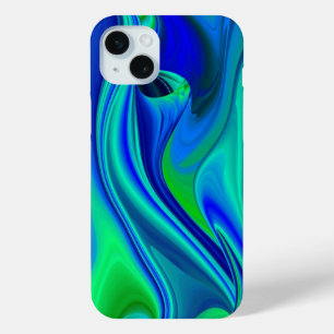 3D Abstrakte Regenbogenkunst iPhone 15 Mini Hülle