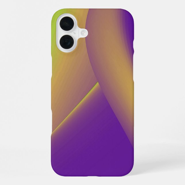 3D Abstrakte Regenbogenkunst iPhone 16 Plus Hülle (Rückseite)