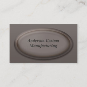 3D Award Style Business Card Visitenkarte