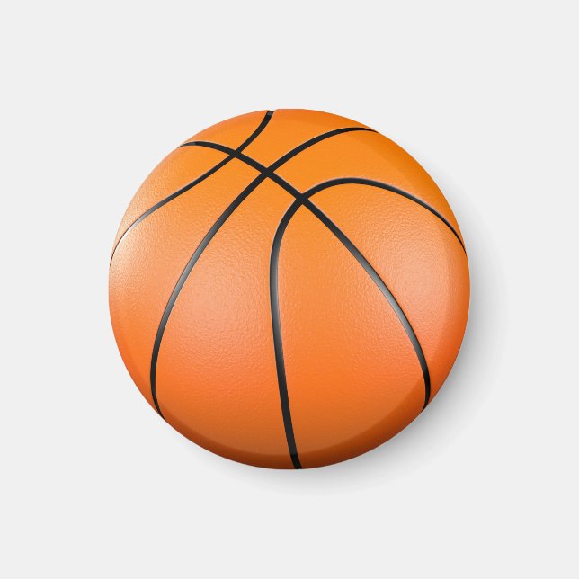 3D Basketball Magnet (Vorne)