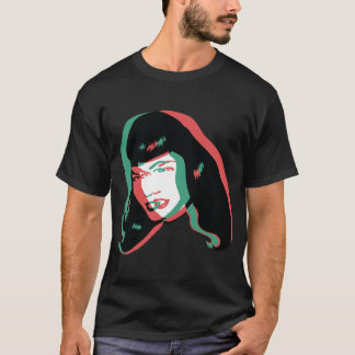 3D Bettie Page Geschenk T-Shirt