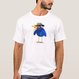 3d Blue Bird Australien T-Shirt