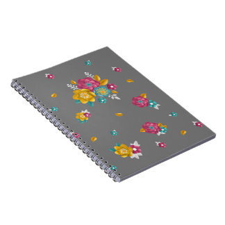 3D-Blumen-Blütenkreis-Strauß Papier Notizblock