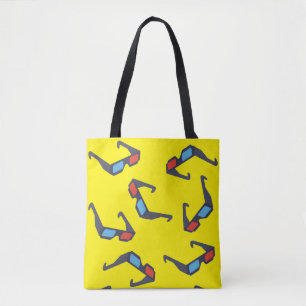 3D-Brillen-Muster Tasche