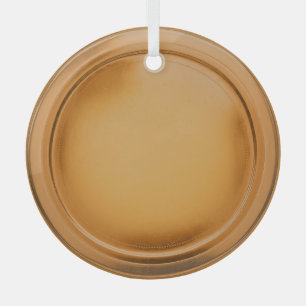 3D-Bronzefolien-Siegel Elegant Excellence Award Me Ornament Aus Glas