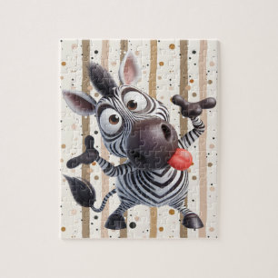 3D-Cartoon-Tierpuzzle