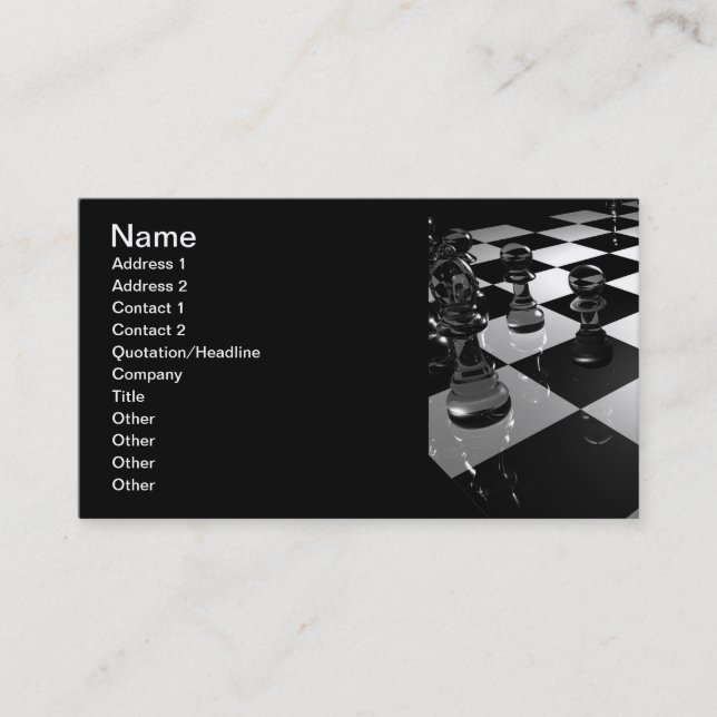3d_chess_board_wallpaper_3d_models_3d_wallpaper_19 visitenkarte (Vorderseite)