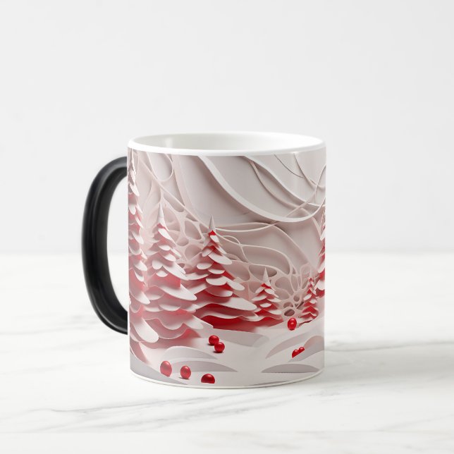 3D-Christmas Verwandlungstasse (Vorderseite Links)