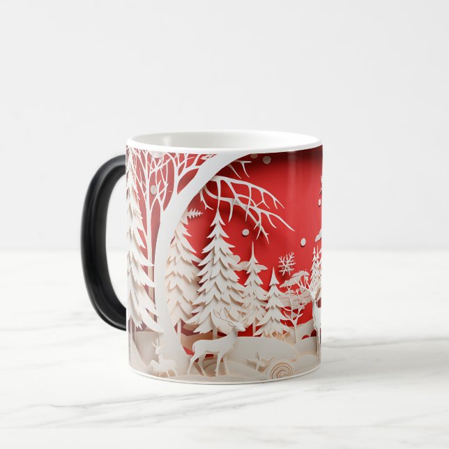 3D-Christmas Verwandlungstasse (Vorderseite Links)