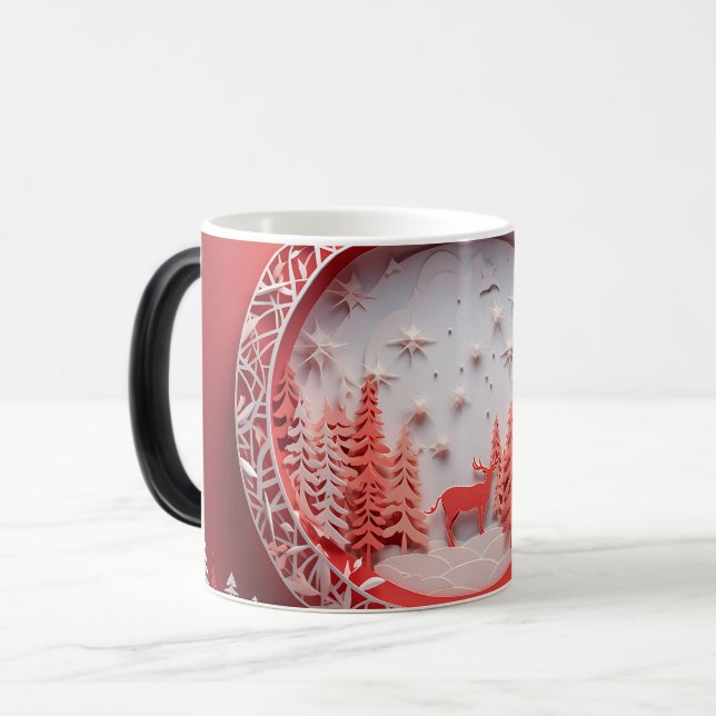 3D-Christmas Verwandlungstasse (Vorderseite Links)