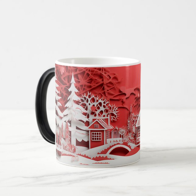 3D-Christmas Verwandlungstasse (Vorderseite Links)