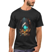 3d Crystal Glows Inside T - Shirt