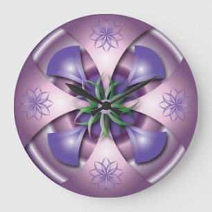 3D-Design-Wanduhr Große Wanduhr