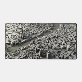3D Digitale Karte von London Desktop Schreibtischunterlage