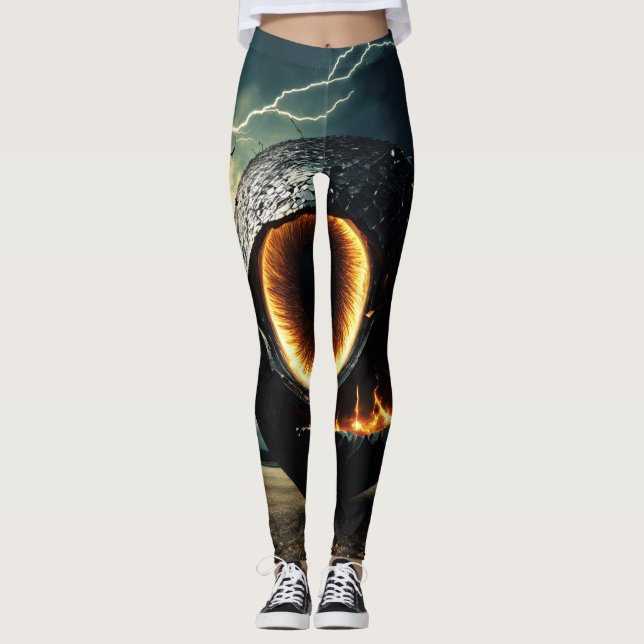 "3D-Druck" Leggings (Vorderseite)