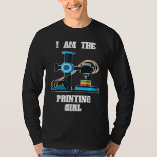 3D-Drucker-Outfit für 3D-Druck-Mädchen T-Shirt