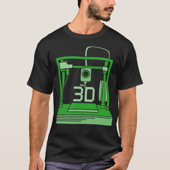 3D-Drucker S2 3D (14) T-Shirt (Vorderseite)