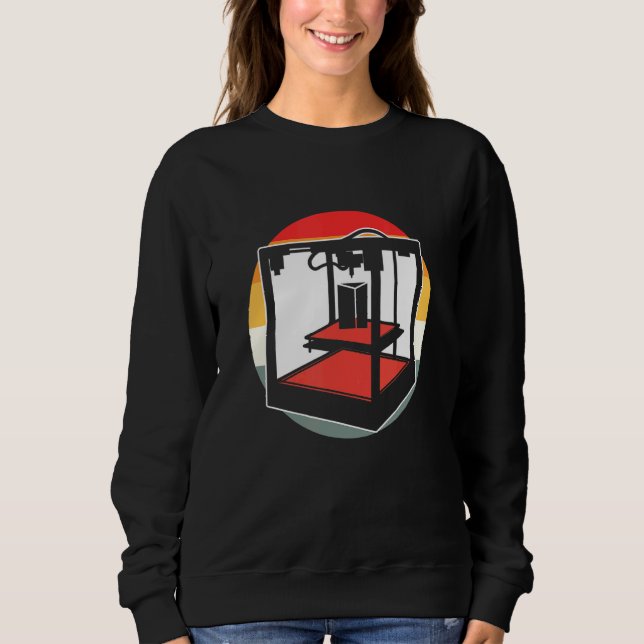 3D-Drucklüfterdesign Sweatshirt (Vorderseite)