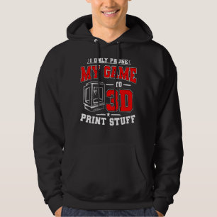 3D-Druckmaschine für Digital-3D-Drucker-Gamer Hoodie