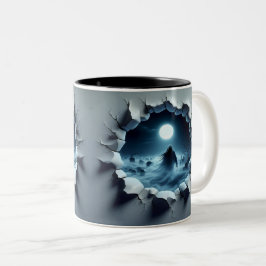 3D Eerie Zweifarbige Tasse