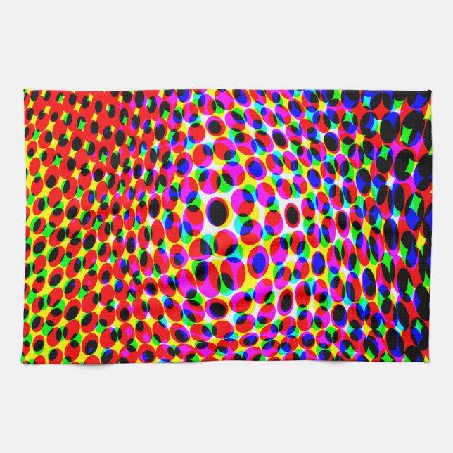 3D-Effekt Geschirrtuch (Horizontal)
