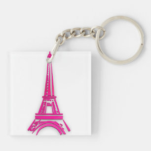 3d Eiffelturm, Frankreich clipart Schlüsselanhänger