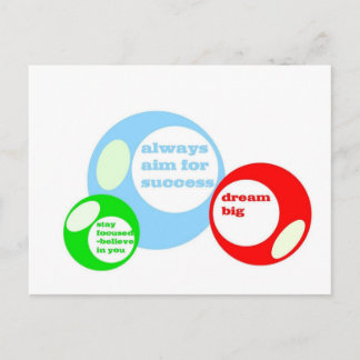 3D-Erfolgsstorys Postkarte