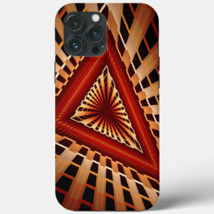 3D-Fantasie-Netzwerk Moderne fraktale Grafikdesign Case-Mate iPhone Hülle