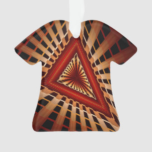 3D-Fantasie-Netzwerk Moderne fraktale Grafikdesign Ornament
