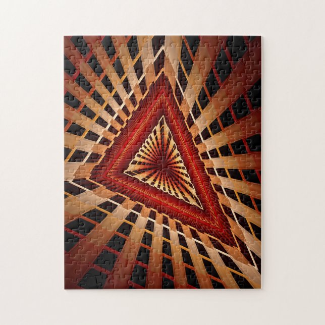 3D Fantasy Network Modern Fraktal Graphic Design (Vertikal)