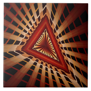 3D Fantasy Network Modern Fraktal Graphic Design Fliese