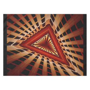 3D Fantasy Network Modern Fraktal Graphic Design Tischdecke