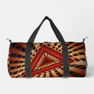 3D Fantasy Netzwerk Moderne Fraktal Grafikdesign Duffle Bag