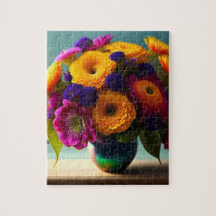 3D Farbige Blume