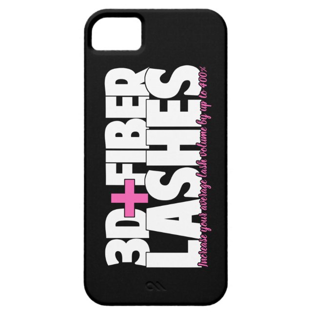 3D + Faser-Peitschen Case-Mate iPhone Hülle (Rückseite)