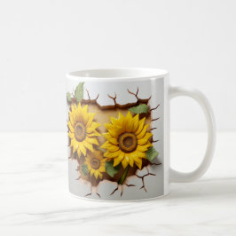 3D Floral Mug Kaffeetasse