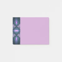 3D-Fraktalkunst abstraktes Muster Blau Lila Rosa